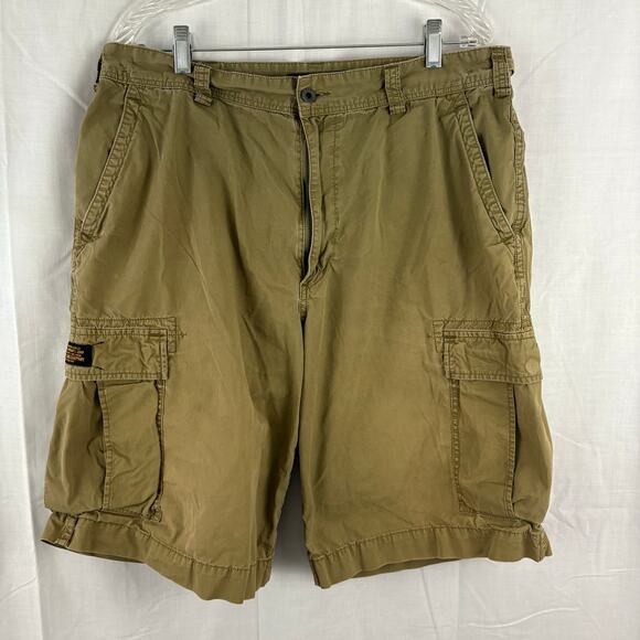 POLO JEANS CO RALPH LAUREN Mens Shorts 36 Cargo Military Surplus Y2K - Picture 1 of 5